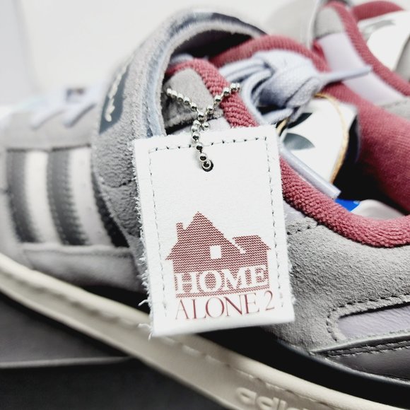 ADIDAS FORUM 84 LOW x HOME ALONE 2 PIGEON LADY LOST IN NEW YORK SIZE 12 NWOB - Picture 9 of 10
